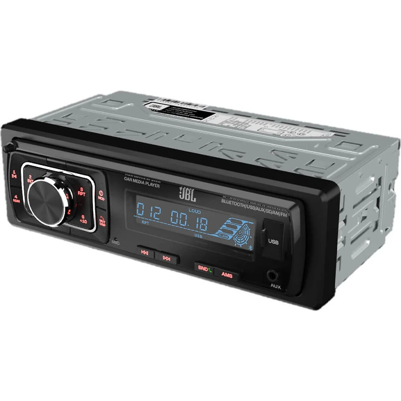 In-Dash Bluetooth AM/FM Mechless Receiver