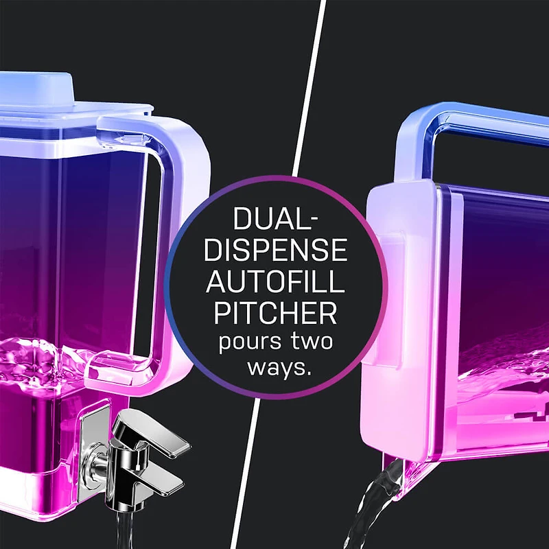 22.9 Cu. Ft. Stainless Counter Depth 4-Door French Door Smart Refrigerator with Dual-Dispense AutoFill Pitcher