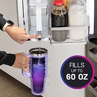 22.9 Cu. Ft. Stainless Counter Depth 4-Door French Door Smart Refrigerator with Dual-Dispense AutoFill Pitcher