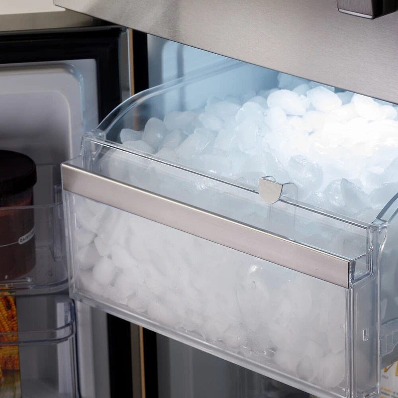 22.9 Cu. Ft. Stainless Counter Depth 4-Door French Door Smart Refrigerator with Dual-Dispense AutoFill Pitcher