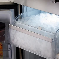 22.9 Cu. Ft. Stainless Counter Depth 4-Door French Door Smart Refrigerator with Dual-Dispense AutoFill Pitcher