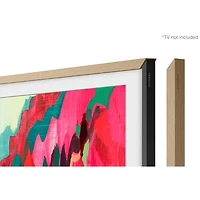 75 inch The Frame Customizable Bezel - Modern Teak