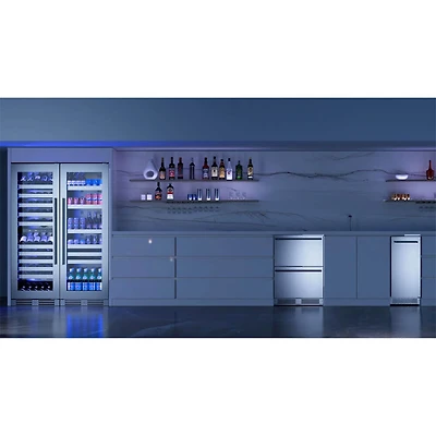 15 Cu. Ft. Tall Wine and Beverage Center - Stainless