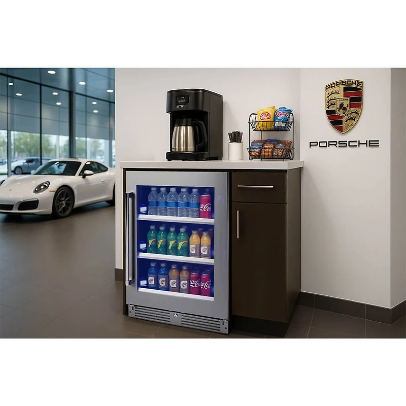 5.7 Cu. Ft. Wine and Beverage Center - Stainless