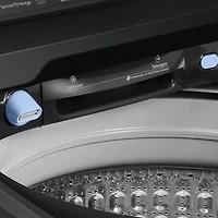 5.4 Cu. Ft. Brushed Black Top Load High Efficiency Electric Smart Washer