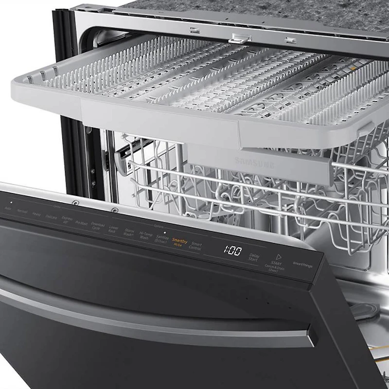 42 dBA Black Stainless Built-In Smart Dishwasher 