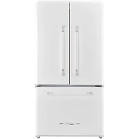 21.4 Cu. Ft. Marshmallow White Classic Retro Counter-Depth French Door Refrigerator