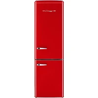 8.7 Cu. Ft. Candy Red Classic Retro Counter-Depth Bottom Freezer Refrigerator
