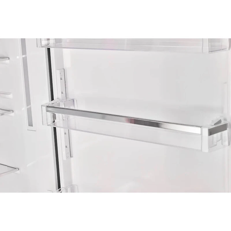 17 Cu. Ft. Midnight Black Classic Retro Counter-Depth Bottom Freezer Refrigerator