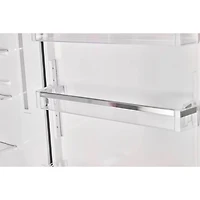 17 Cu. Ft. Midnight Black Classic Retro Counter-Depth Bottom Freezer Refrigerator