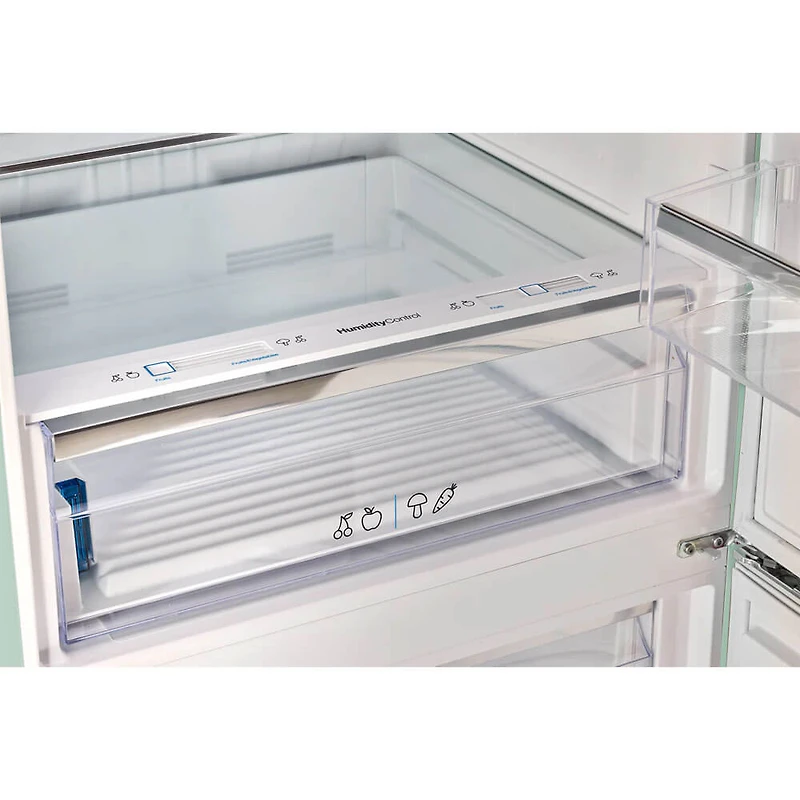 17 Cu. Ft. Summer Mint Green Classic Retro Counter-Depth Bottom Freezer Refrigerator