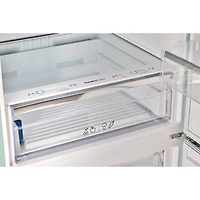 17 Cu. Ft. Summer Mint Green Classic Retro Counter-Depth Bottom Freezer Refrigerator
