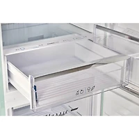 17 Cu. Ft. Summer Mint Green Classic Retro Counter-Depth Bottom Freezer Refrigerator