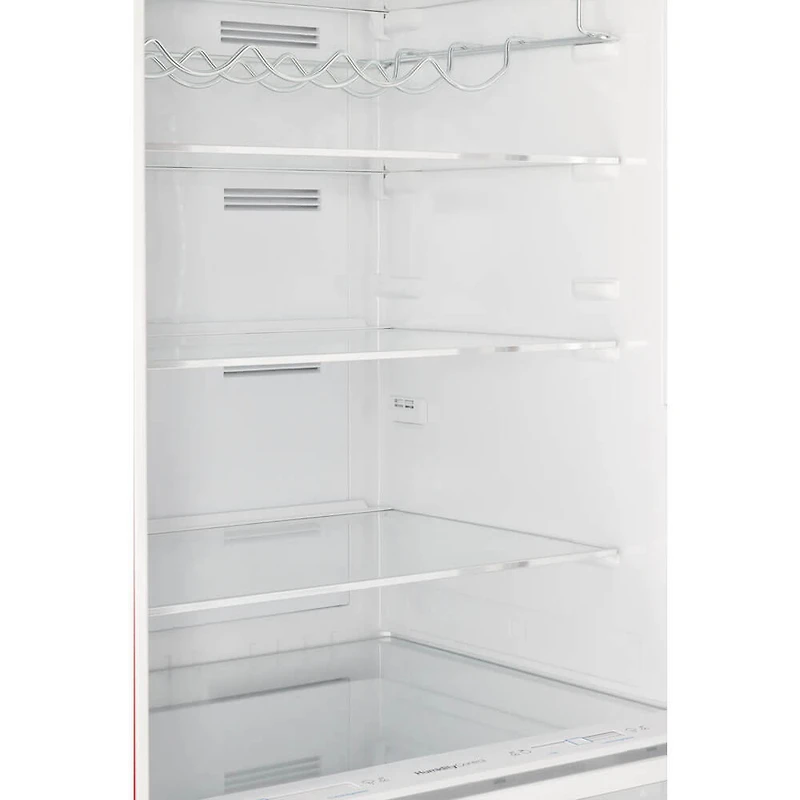 17 Cu. Ft. Ocean Mist Turquoise Classic Retro Counter-Depth Bottom Freezer Refrigerator
