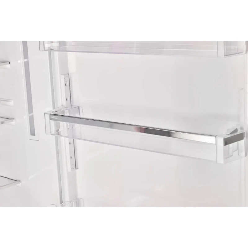 17 Cu. Ft. Marshmallow White Classic Retro Counter-Depth Bottom Freezer Refrigerator