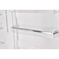 17 Cu. Ft. Marshmallow White Classic Retro Counter-Depth Bottom Freezer Refrigerator