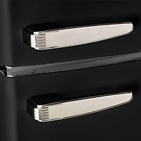 11 Cu. Ft. Matte Black Classic Retro Top Freezer Refrigerator