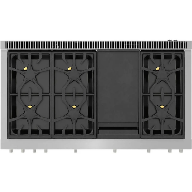 7.1 Cu. Ft. Pro Harmony Stainless Freestanding Double Oven Gas Convection Smart Range with Griddle