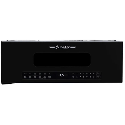 1.2 Cu. Ft. Retro Midnight Black Over-the-Range Microwave 