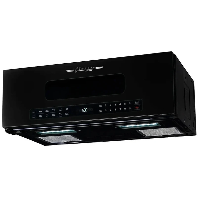 1.2 Cu. Ft. Midnight Black Classic Retro Over-the-Range Microwave 