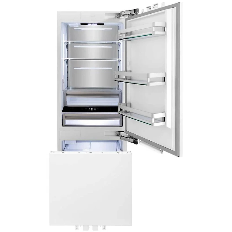 16.1 Cu. Ft. Panel Ready Counter-Depth Bottom Freezer Refrigerator