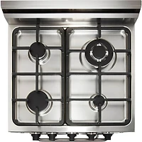1.6 Cu. Ft. Black Freestanding Gas Range