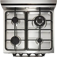 1.6 Cu. Ft. Stainless Freestanding Gas Convection Range