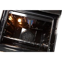 1.6 Cu. Ft. Stainless Freestanding Gas Convection Range