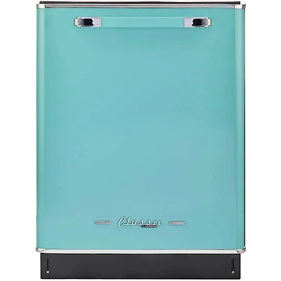 45 dBA Ocean Mist Turquoise Classic Retro Top Control Built-In Dishwasher