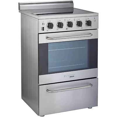 2.3 Cu. Ft. Stainless Freestanding Electric Range