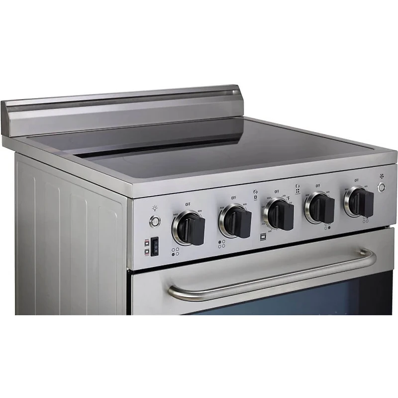 2.3 Cu. Ft. Stainless Freestanding Electric Range