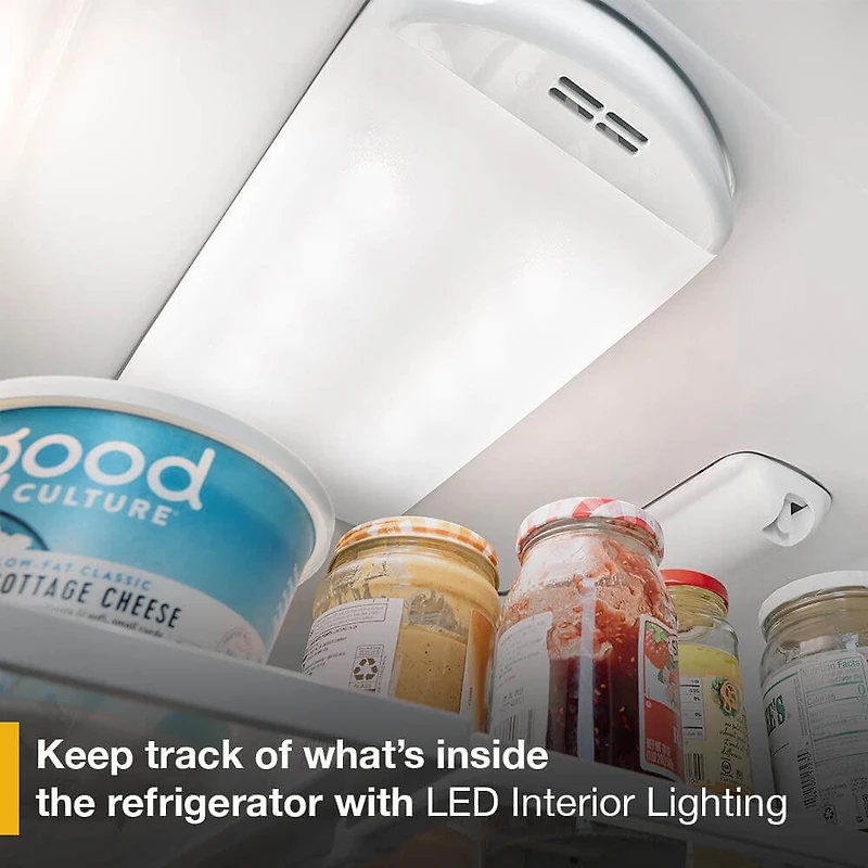 20 Cu. Ft. Black Counter-Depth French Door Refrigerator