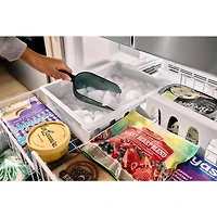 20 Cu. Ft. Black Counter-Depth French Door Refrigerator