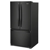 20 Cu. Ft. Black Counter-Depth French Door Refrigerator