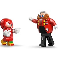 Sonic The Hedgehog Knuckles VS Eggman Egg Crusher Mech