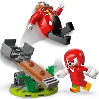 Sonic The Hedgehog Knuckles VS Eggman Egg Crusher Mech