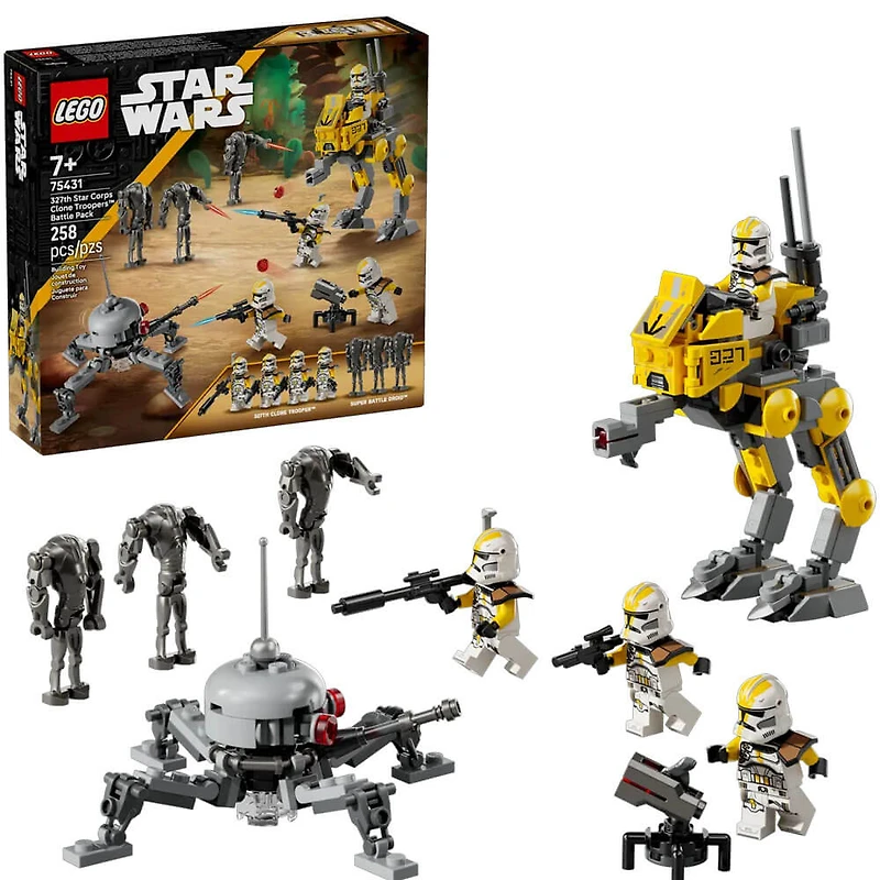 Star Wars 327th Star Corps Clone Troopers Battle Pack
