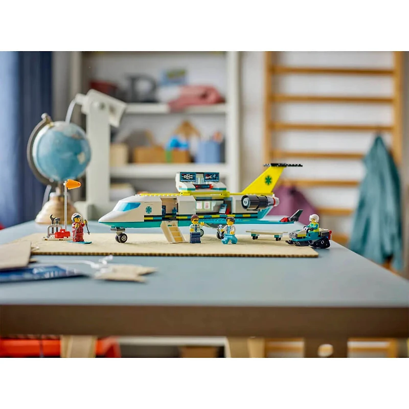 City Emergency Air Ambulance Plane