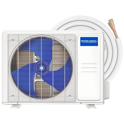 EasyPro 9000 BTU 115V DIY Ductless Mini-Split Heat Pump Air Handler and Condenser