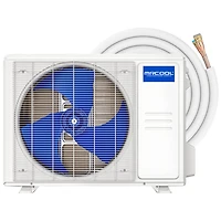 EasyPro 9000 BTU 115V DIY Ductless Mini-Split Heat Pump Air Handler and Condenser