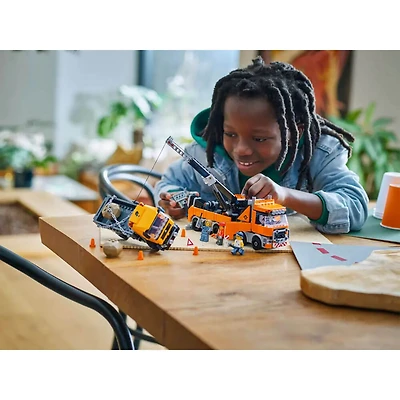 City Heavy-Duty Recovery Tow Truck with Crane