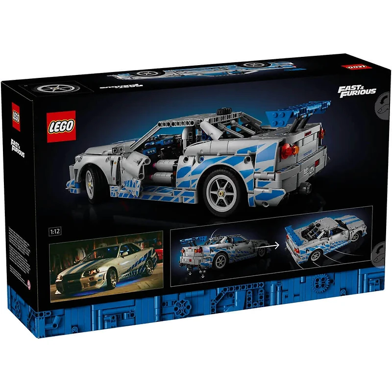 Technic 2 Fast 2 Furious Nissan Skyline GT-R (R34) Car