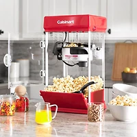 Theater-Style Popcorn Maker - Red