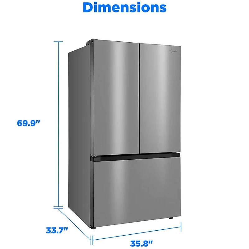 32 Cu. Ft. Stainless French Door Smart Refrigerator