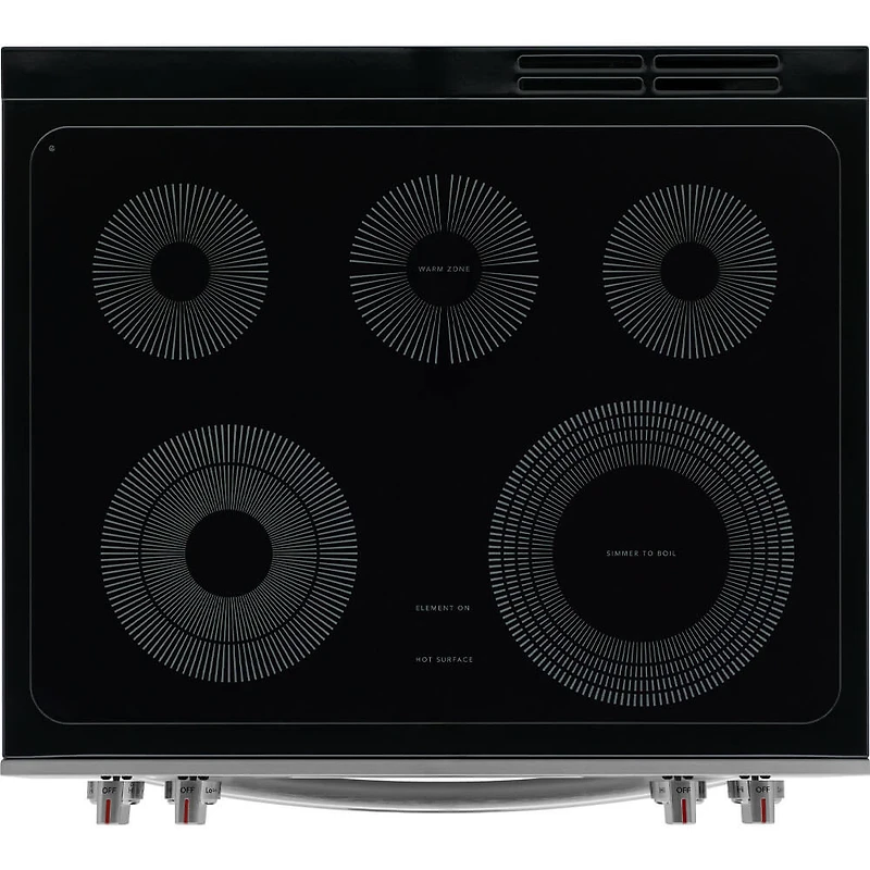 5.3 Cu. Ft. Stainless Slide-In Convection Electric Range