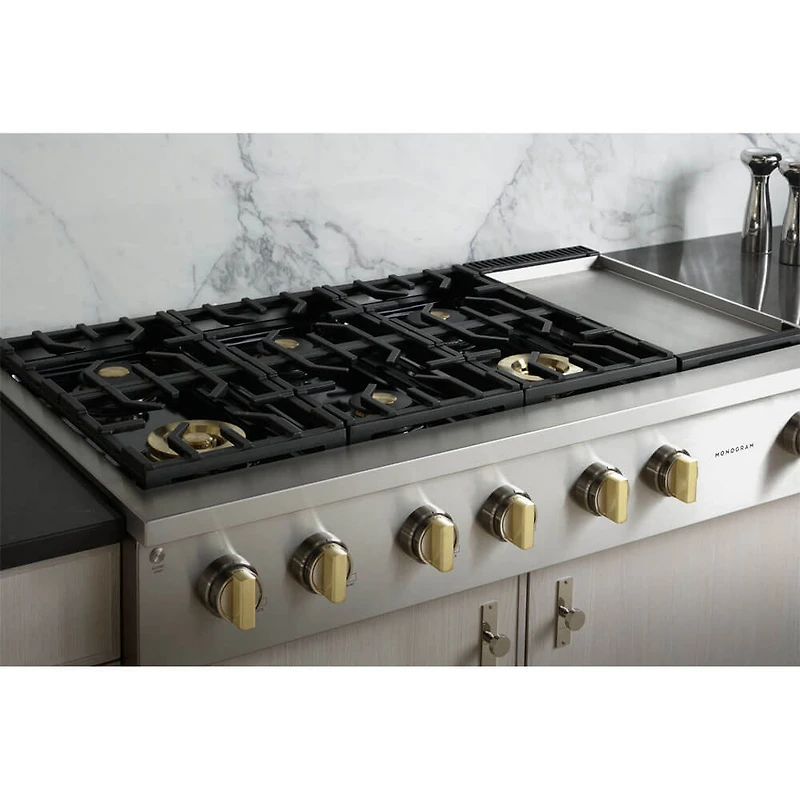 48 inch Stainless 6 Burner Gas Cooktop
