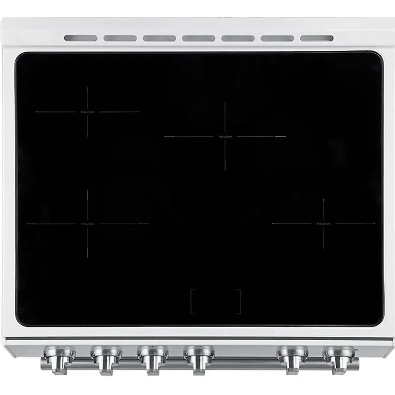 5 Cu. Ft. White Slide-In Induction Convection Range