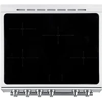 5 Cu. Ft. White Slide-In Induction Convection Range