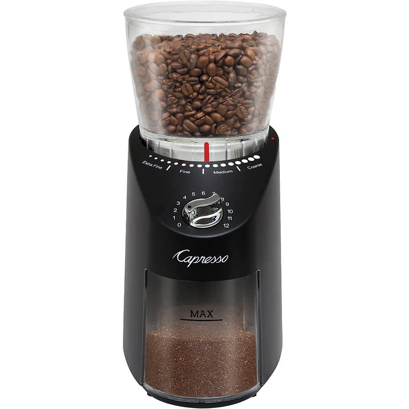 Infinity Plus Conical Burr Grinder - Black - Factory Refurbished