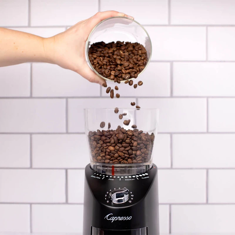 Infinity Plus Conical Burr Grinder - Black - Factory Refurbished